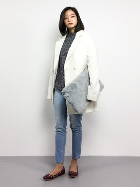 mihiroさん（レディース・156cm）の冬コーディネート