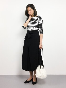 mihiroさん（レディース・156cm）の冬コーディネート