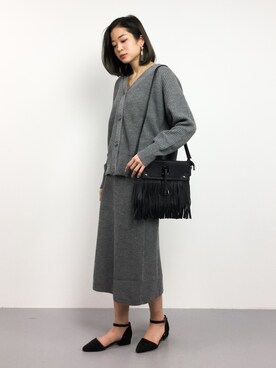 mihiroさん（レディース・156cm）の冬コーディネート