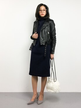 mihiroさん(レディース・156cm)の冬コーディネート