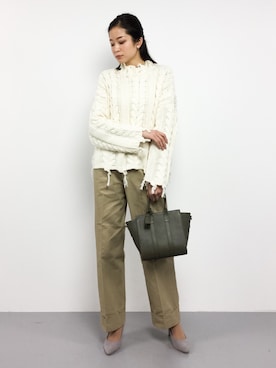 mihiroさん（レディース・156cm）の冬コーディネート