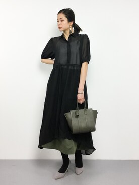 mihiroさん（レディース・156cm）の冬コーディネート