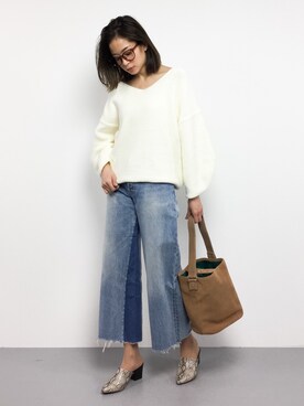 mihiroさん（レディース・156cm）の冬コーディネート