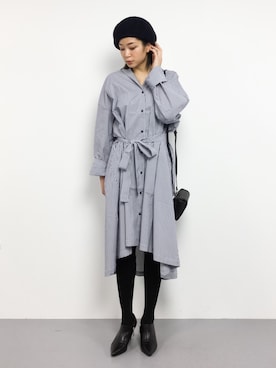 mihiroさん（レディース・156cm）の冬コーディネート