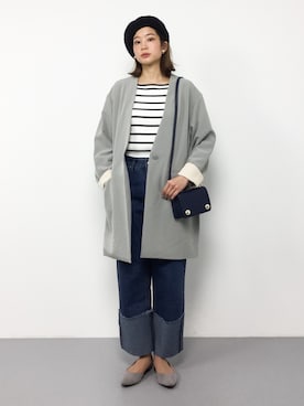 mihiroさん（レディース・156cm）の春コーディネート