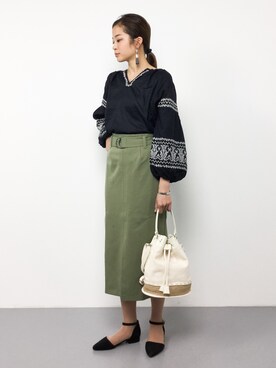 mihiroさん（レディース・156cm）の春コーディネート