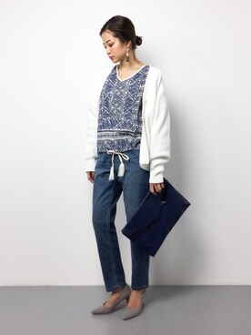 mihiroさん（レディース・156cm）の春コーディネート