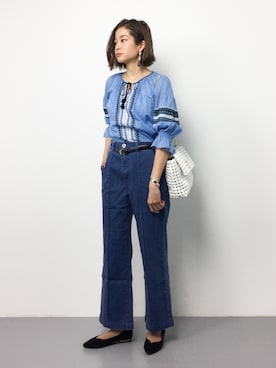 mihiroさん（レディース・156cm）の春コーディネート