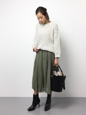 mihiroさん（レディース・156cm）の春コーディネート