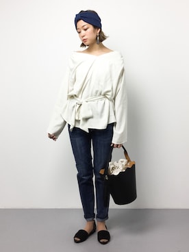 mihiroさん（レディース・156cm）の春コーディネート