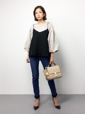 mihiroさん（レディース・156cm）の春コーディネート