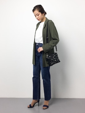 「cache cache（カシュ カシュ）のアイテム」を使った、mihiroさん（レディース・156cm・20代）の春コーディネート