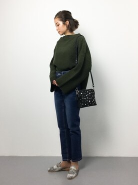 「cache cache（カシュ カシュ）のアイテム」を使った、mihiroさん（レディース・156cm・20代）の春コーディネート
