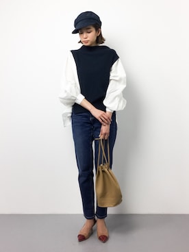 mihiroさん（レディース・156cm）の春コーディネート