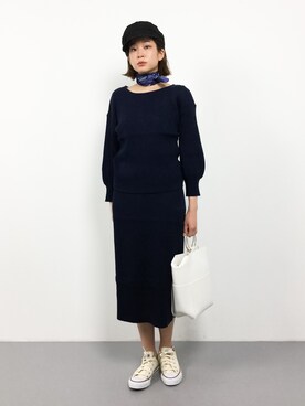 mihiroさん（レディース・156cm）の春コーディネート