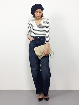 mihiroさん（レディース・156cm）の春コーディネート