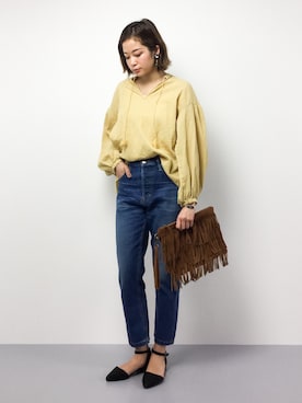 mihiroさん（レディース・156cm）の春コーディネート