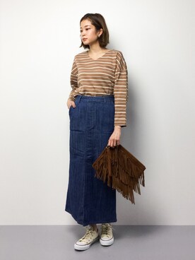 mihiroさん（レディース・156cm）の春コーディネート