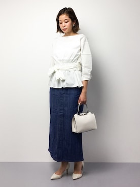 mihiroさん（レディース・156cm）の春コーディネート