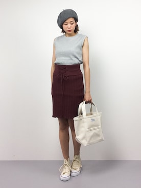 mihiroさん（レディース・156cm）の春コーディネート