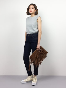 mihiroさん（レディース・156cm）の春コーディネート