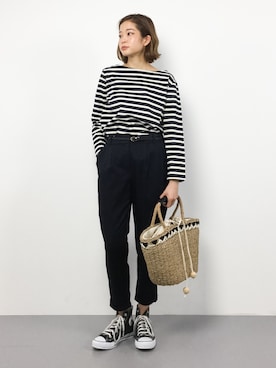 mihiroさん（レディース・156cm）の春コーディネート