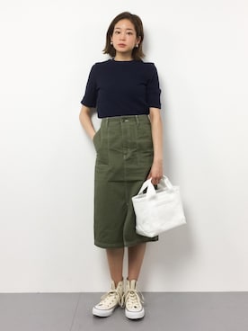 mihiroさん（レディース・156cm）の春コーディネート