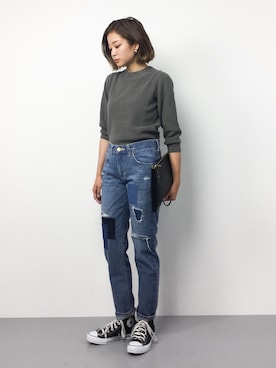 mihiroさん（レディース・156cm）の春コーディネート