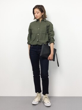 mihiroさん（レディース・156cm）の春コーディネート