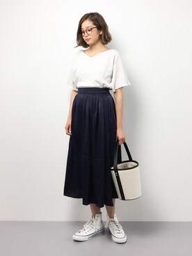 mihiroさん（レディース・156cm）の春コーディネート