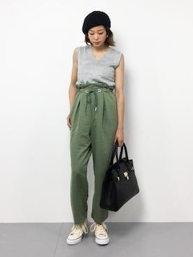 mihiroさん（レディース・156cm）の夏コーディネート