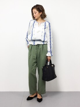 mihiroさん（レディース・156cm）の夏コーディネート