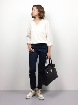 mihiroさん（レディース・156cm）の夏コーディネート