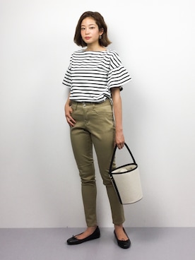 mihiroさん（レディース・156cm）の夏コーディネート