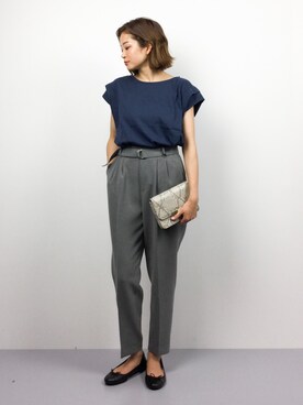 mihiroさん（レディース・156cm）の夏コーディネート