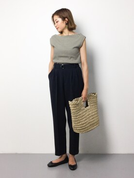 mihiroさん（レディース・156cm）の夏コーディネート