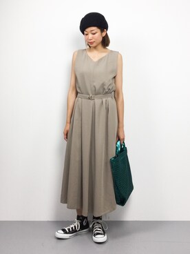 mihiroさん（レディース・156cm）の夏コーディネート