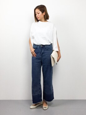 mihiroさん（レディース・156cm）の夏コーディネート