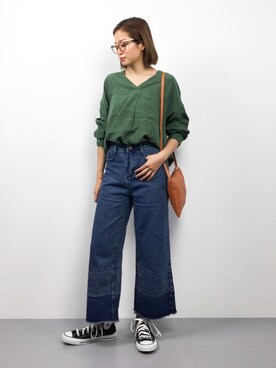 mihiroさん（レディース・156cm）の夏コーディネート