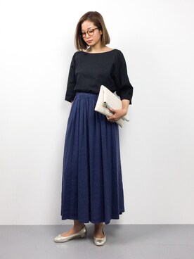 mihiroさん（レディース・156cm）の夏コーディネート