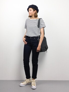 mihiroさん（レディース・156cm）の夏コーディネート