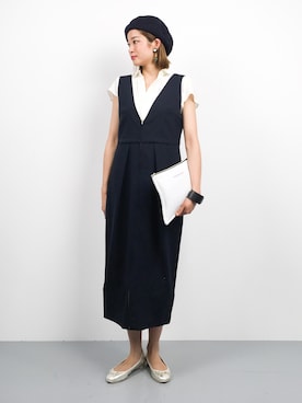 mihiroさん（レディース・156cm）の夏コーディネート