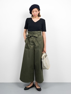 mihiroさん（レディース・156cm）の夏コーディネート