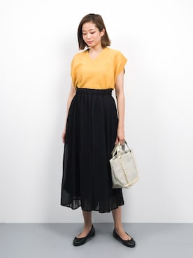 mihiroさん（レディース・156cm）の夏コーディネート