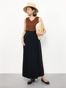 mihiroさん（レディース・156cm）の夏コーディネート