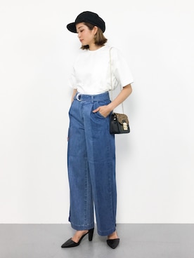 mihiroさん（レディース・156cm）の夏コーディネート