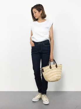 mihiroさん（レディース・156cm）の夏コーディネート