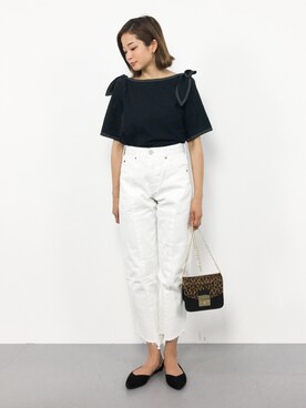 mihiroさん（レディース・156cm）の夏コーディネート