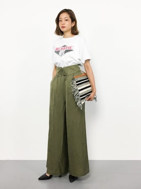 mihiroさん（レディース・156cm）の夏コーディネート