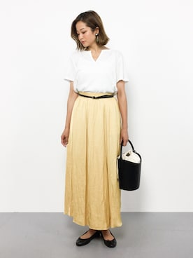 mihiroさん（レディース・156cm）の夏コーディネート